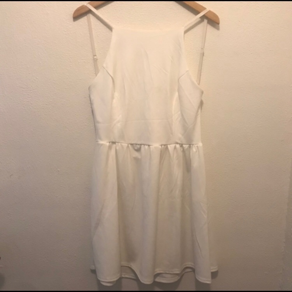Beautiful White Tank Homecoming/Formal Dress